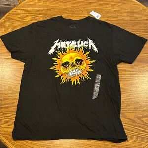 Metallica Pushead Sun Graphic T-Shirt